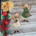 Design Toscano Holiday Helpers Metal Angel Statue Collection FU978828